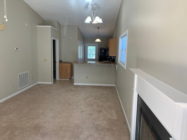 View of den from front door - 4104 Fraternity Ct