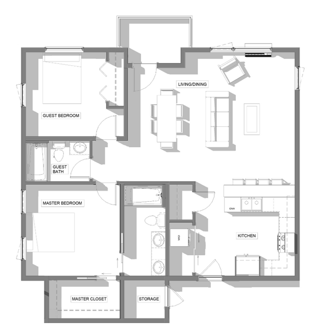 Building Photo - Summit Units: 2 Bedrooms 2 Bathrooms