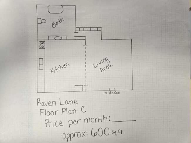 Efficiency - Raven Lane Apartments