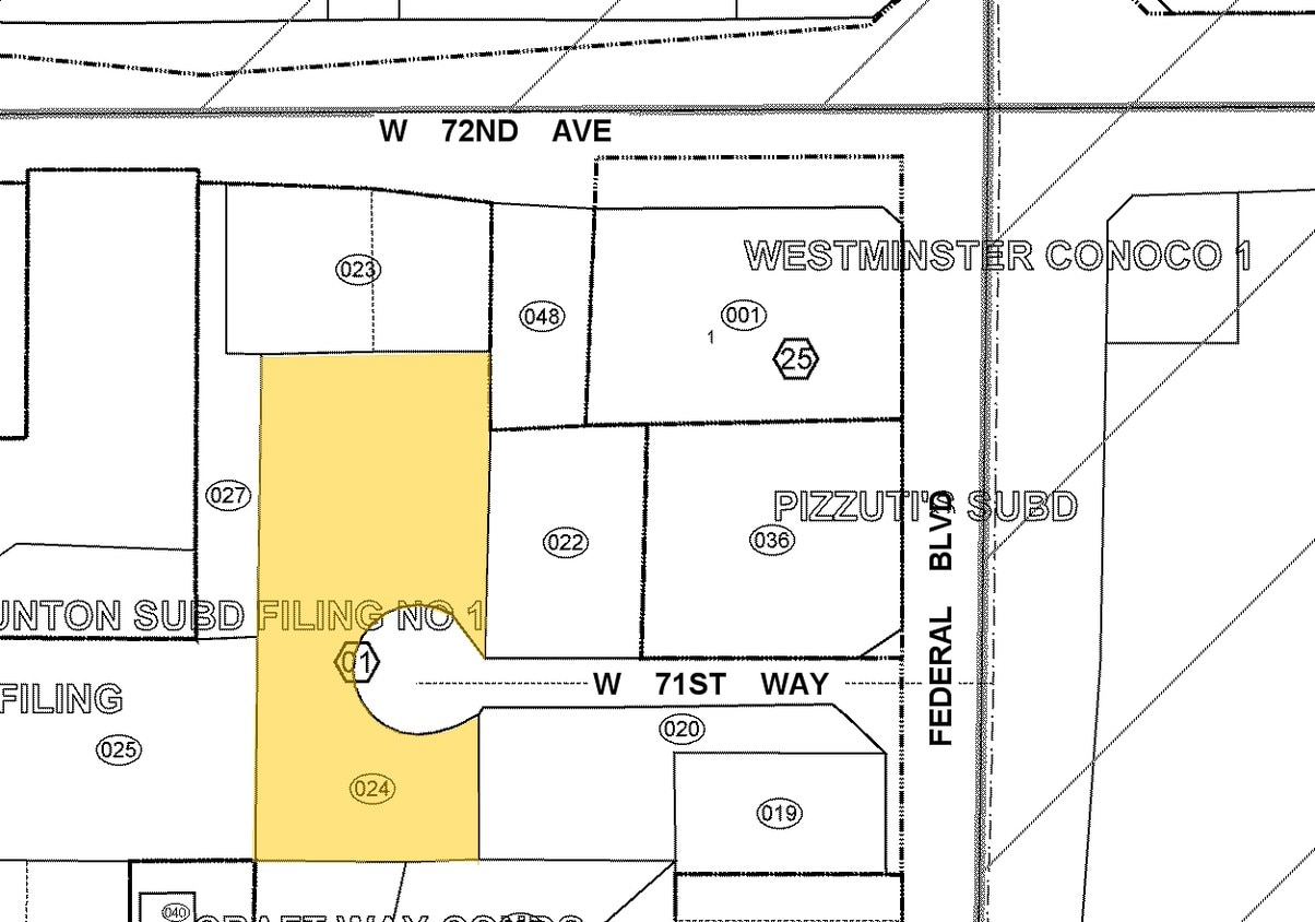 Plat Map - Grove Garden Apartments