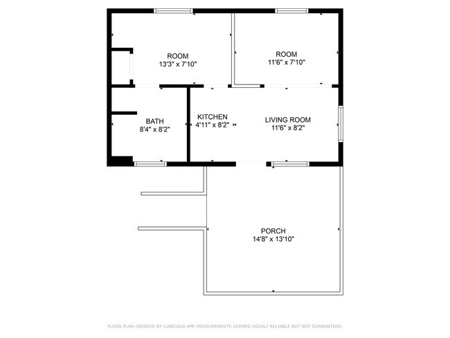Plano de planta - Pet-friendly! | Utilities included!