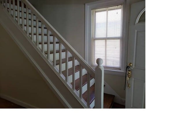 Stairs to 2nd floor from living room - 66 Old Lancaster Rd