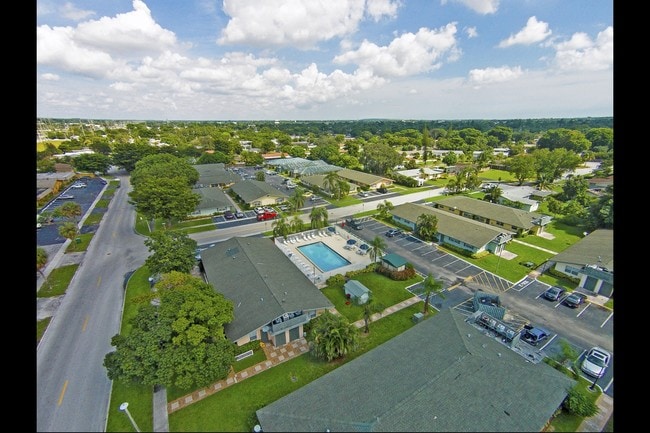 Aerial Photo - Waterford Villas in Margate, Fl.