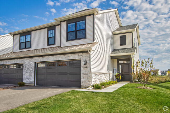 The Conservancy at Gilberts Beautiful Townhome Elevation - The Conservancy at Gilberts