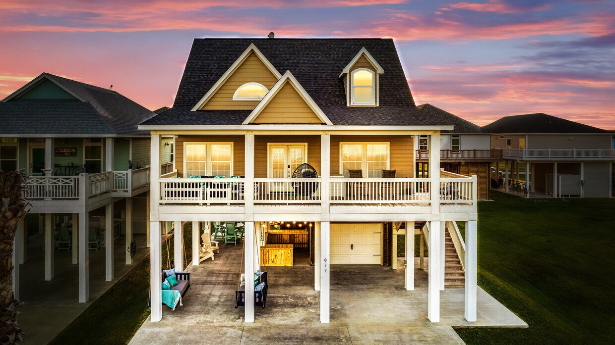 977 Crane Ln, Bolivar Peninsula, TX 77650 House Rental in Bolivar