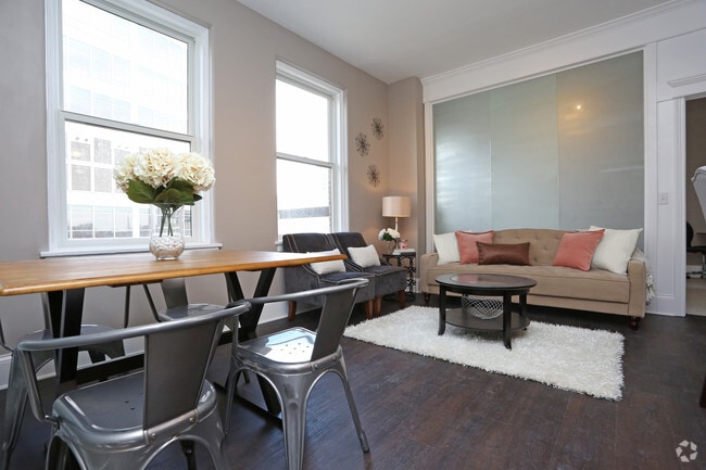 2BR, 2BA - Living Room - McCurdy Apartments