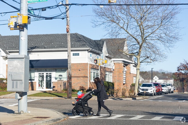 Walk to the stores in Hampton Bays.