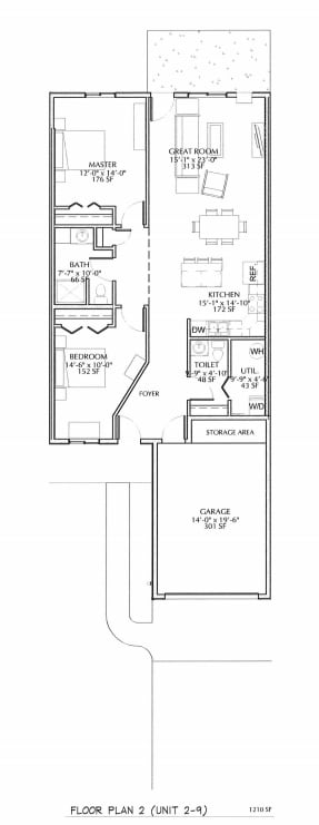 Floorplan - Meadow Lark Townhomes