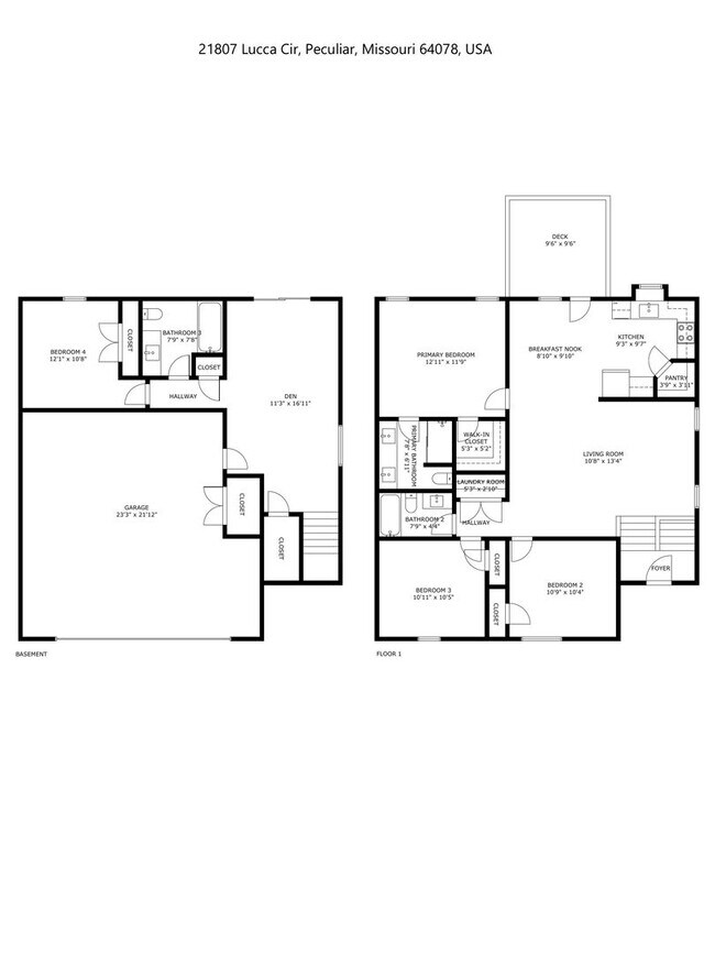 Building Photo - Captivating Single Family Home | 4 BR/3BA | 2-Car Covered Parking |  Deck | Pet-Friendly