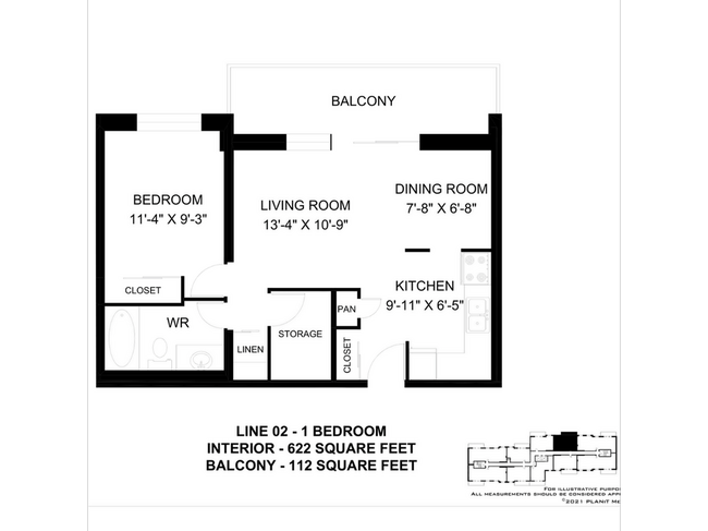 Floorplan - Centennial Towers