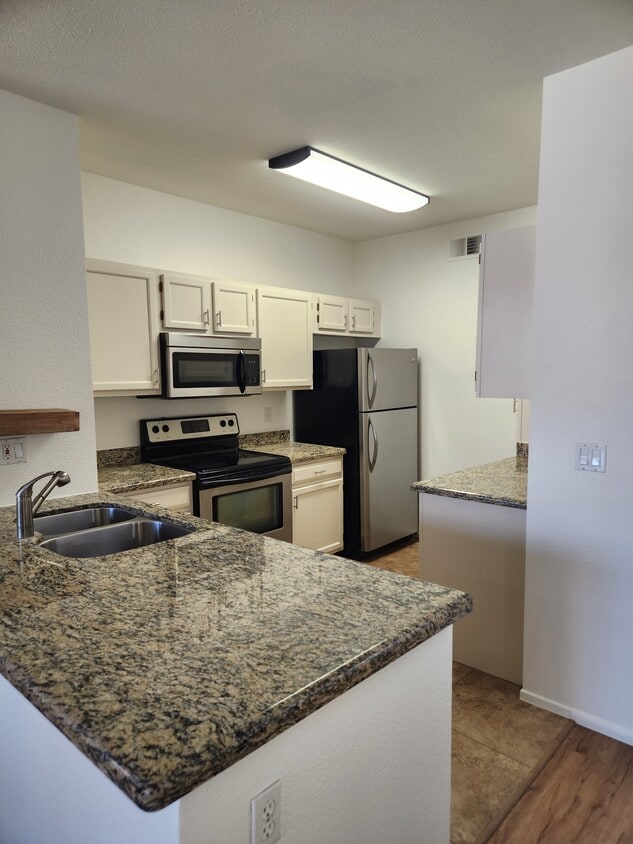 Two bedrooms, two bathrooms with garage - 7009 E Acoma Dr
