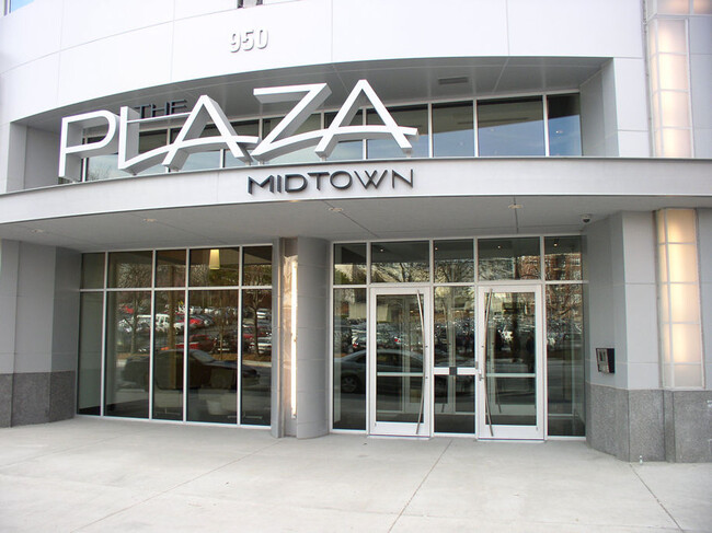 Secure Entry with 24/7 Staff - 950 W Peachtree St NW