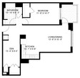 1 Bed/1 Bath Den-B02