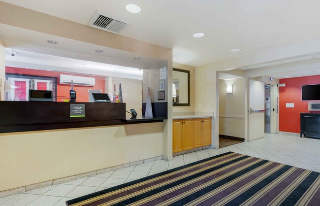 Lobby and Guest Check-in - Furnished Studio - Pleasanton