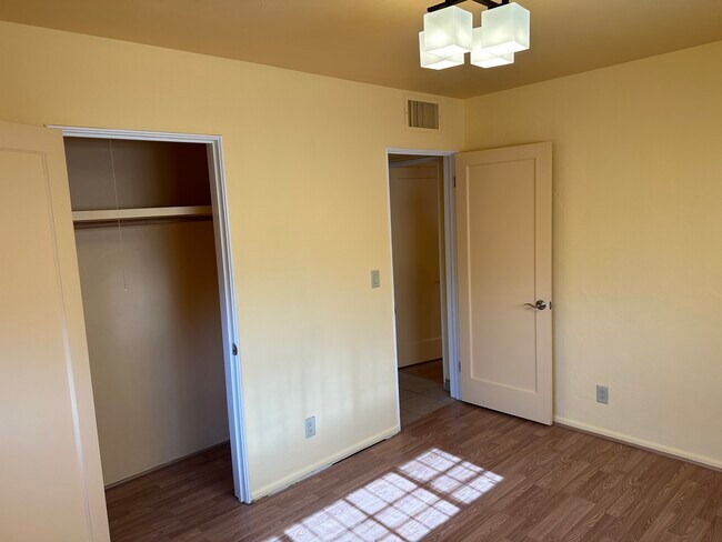 Bedroom 3: full bedroom, view to the south and west, large closet more than six feet of hanging spac - 1416 E Lind Rd