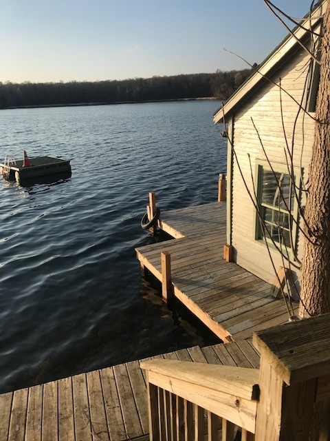 Dock House, Dock, Swimming Raft - 4640 County Road Q