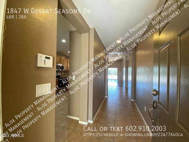 Foto del edificio - 1847 W Desert Seasons Dr