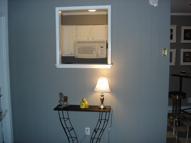 Kitchen Connects to Living Area - 124 Fidelity St