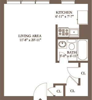 Studio - Executive Arms