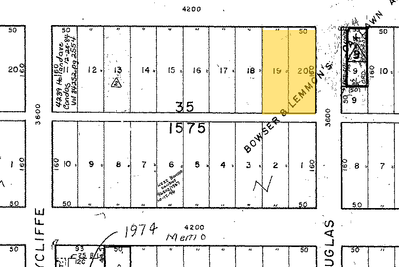 Mapa de la parcela - Chelsea Court