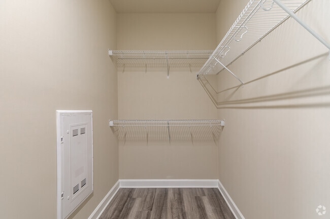 2BR, 2BA - Closet - Palisades of Wake Forest