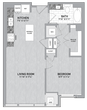1 Bed 1 Bath-A1.4
