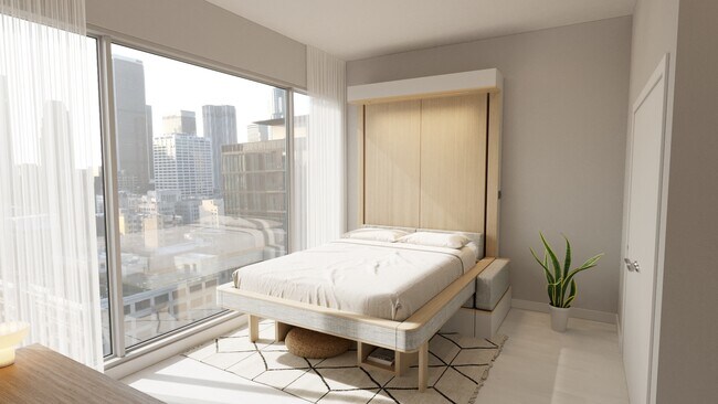Ejemplo de un sofá cama Ori Cloud - Badger West Residences
