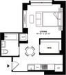 Studio, 1 Bath - hsr-stuC