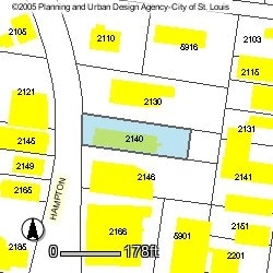 Plat Map - Hampton Apartments