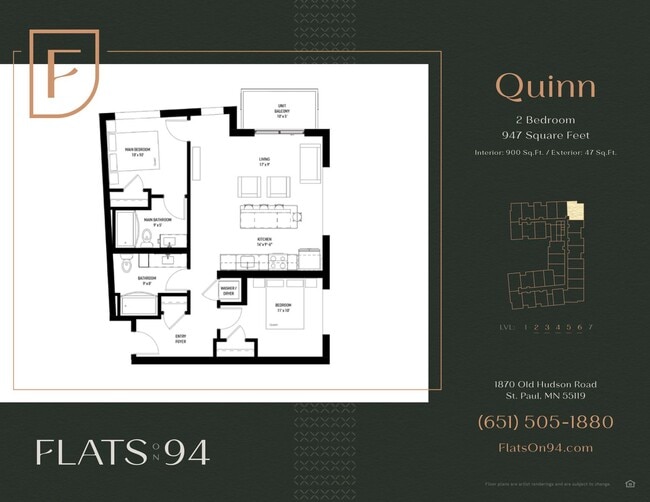 Interior Photo - Flats on 94