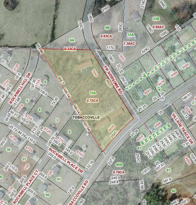 Aerial Photo - Tobaccoville Crossing