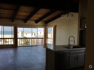 Kitchen & Living Room - 296 Hermosa Ave