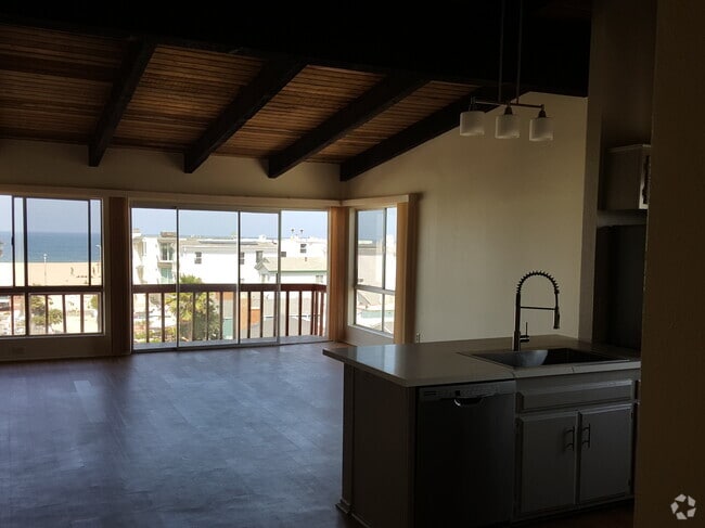 Kitchen & Living Room - 296 Hermosa Ave