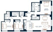 3 Bedroom - Unit 1502