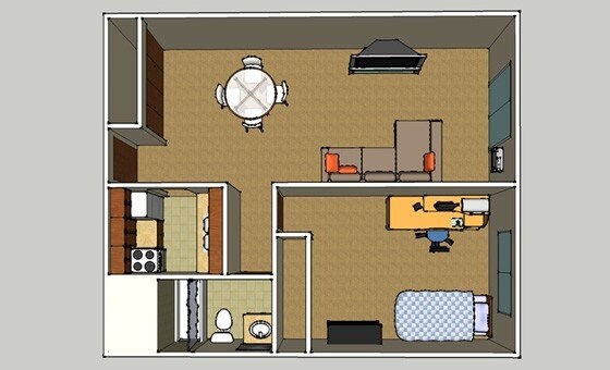 Campus View Apartments Rentals Allendale, MI