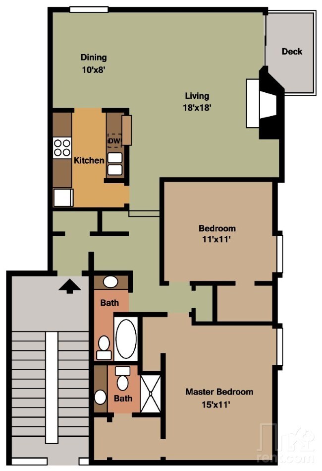 Floor Plan - 1722 E 97th St
