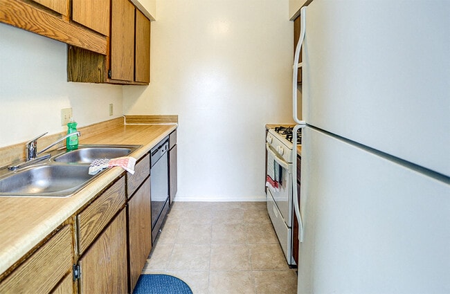 Apartment Kitchen at Williamsburg on the Lake - Williamsburg Valparaiso