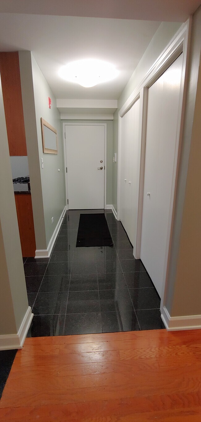 Entrada principal/pasillo con amplio espacio de armario - 1414 Elmwood Ave