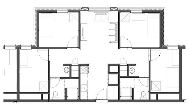 4HAB/2BA - Nittany Village - Student Housing