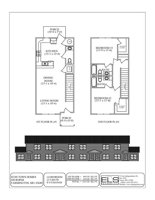 Icon Townhomes Townhomes for Rent Farmington, MO