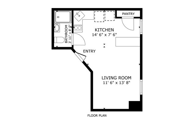 Plano de planta - Flats on Broad