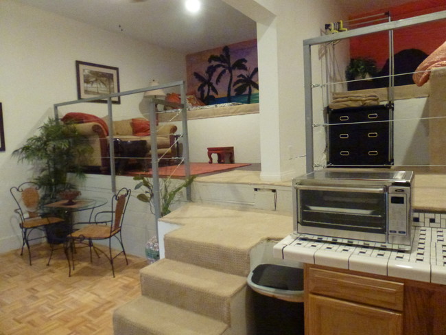 standing In kitchen looking up to TV area - 224 Avenida La Cuesta