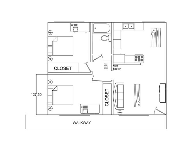 Floorplan - 5621 Monterey Rd