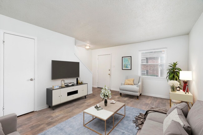 Living Room - Ashley Woods Apartments