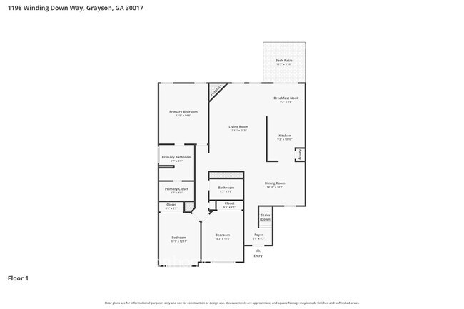 Foto del edificio - 1198 Winding Down Way