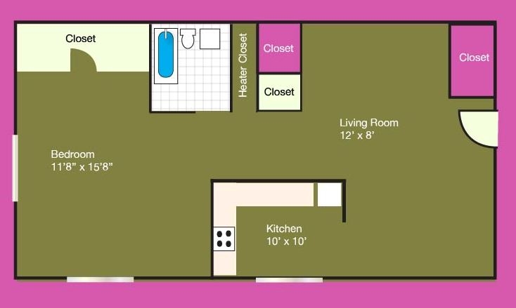 1BR/1BA - Manchester Arms