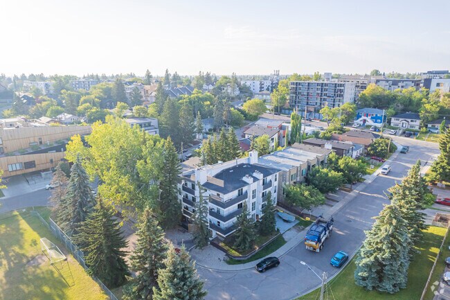 Aerial Photo - Bankview Place Apartments
