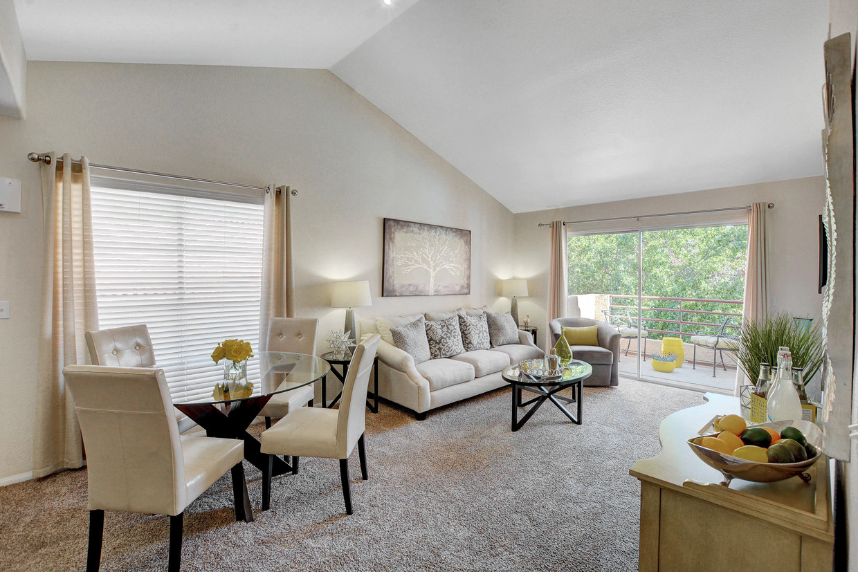 Living Room/ Dining Area - Palm Villas at Whitney Ranch