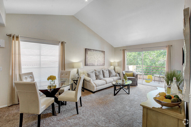 Living Room/ Dining Area - Palm Villas at Whitney Ranch