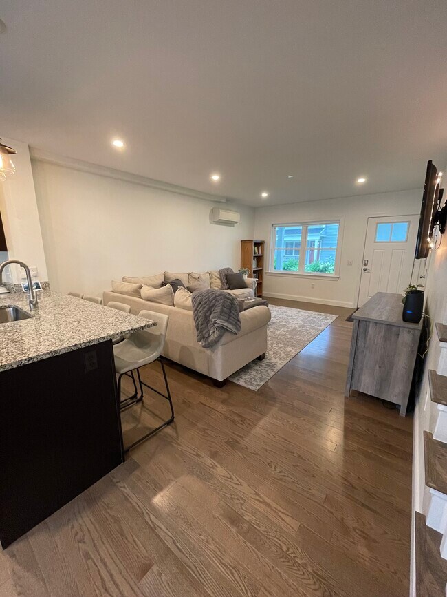 Open concept kitchen / living area - 54 Seavey St